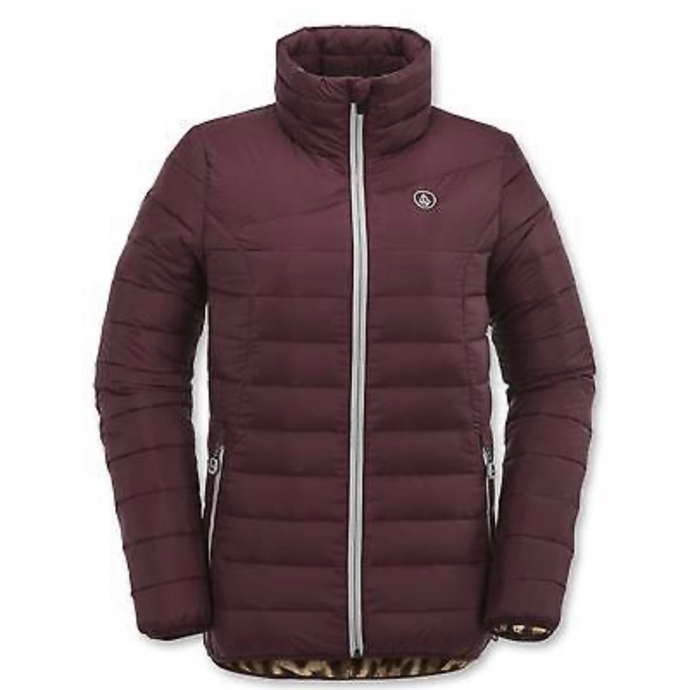 Volcom Casco Down Puff Puff Jacket Sz Small